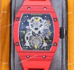 Swiss Quality Replica Richard Mille RM 17-01 Manual Winding Watches Red TPT Case